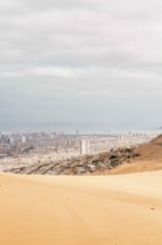 City of Iquique viewed from Cerro Dragon. Iquique, Tarapaca Region, Chile. 18.11.15