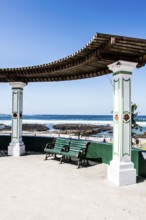 Plaza Slava, at Cavancha Beach (Playa Cavancha). Iquique, Tarapaca Region, Chile