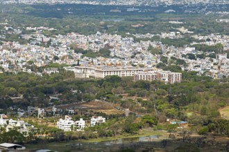 City view of Mysore or Mysore from Chamundi Hill, Karnataka, India