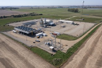 Garvin, Minnesota - Otherwise wasted energy from hot exhaust at eight compressor stations along the