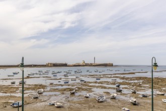 An old historic town. The skyline along the city beach and promenade shows its former glory. The