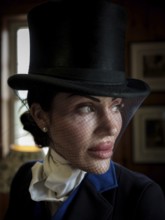 A rider from the Toronto North York Hunt Club, dressed in traditional hunting clothes, prior to a