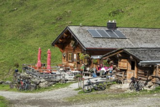 Alpe Dietersbach, Dietersbachtal, Gerstruben, Oberstdorf, Oberallgäu, Allgäu, Bavaria, Germany