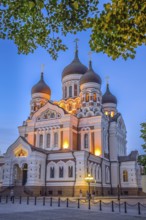 Alexander Nevsky Cathedral, Aleksander Nevski Cathedral, Old Town, Tallinn, Estonia