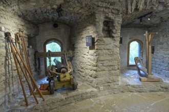 Exhibition, Kiek in de Kök Museum and Bastion, Old Town, Tallinn, Estonia