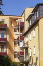 Modern residential building, multi-family house, Harburg, Hamburg, Germany