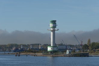 State capital Kiel, industry and shipyards in the Friedrichsort district, LINDENAU Werft GmbH,