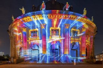 Festival of Lights Berlin 2021 Bode Museum Berlin Germany