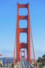 View of Golden Gate Bridge, San Francisco, California, USA