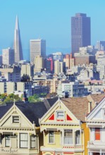 The Painted Ladies, Alamo Square, San Francisco, California, USA