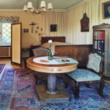 Konrad Adenauer's home, death room, Stiftung Bundeskanzler-Adenauer-Haus, Rhöndorf, Bad Honnef,