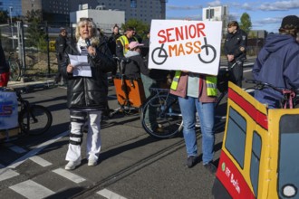 Spokeswoman for Senior Mass, a movement named after Critical Mass, calls for risk-free cycling for