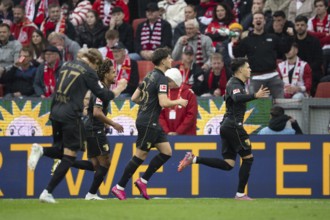 Kristijan Jakic (FC Augsburg, Midfield, #17), Mert Kömür (FC Augsburg, Midfield, #36), COLOGNE,