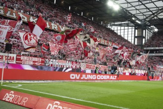 Südkurve, COLOGNE, Germany - OCTOBER 18: During the Bundesliga match between FC Cologne vs. FC