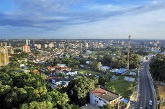 Aerial view, Manaus, Amazonas, Brazil