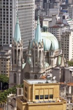 Praça da Sé, Catedral da Sé, São Paulo, Brazil