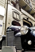 Old car, Street November 15, São Paulo, Brazil