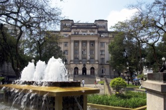 Municipal city hall of Santos, Palácio José Bonifácio, Santos, São Paulo, Brazil