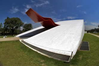 Oscar Niemeyer Auditorium, Ibirapuera Park, São Paulo, Brazil, Brazil