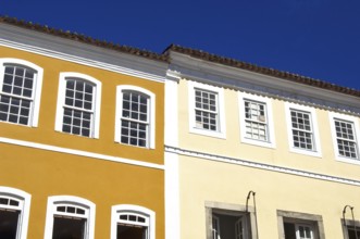 Houses, 15 de Novembro Square, Pelourinho, Salvador, Bahia, Brazil