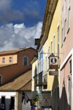 Houses, Pelourinho, Salvador, Bahia, Brazil