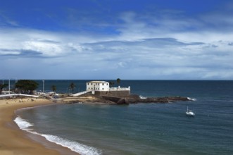 Fort of Santa Maria, Porto da Barra Beach, Salvador, Bahia, Brazil