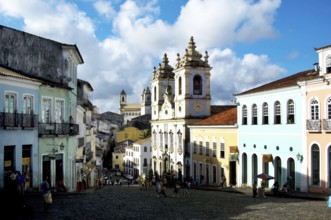 Nossa Senhora do Rosário dos Pretos Church, Pelourinho, Salvador, Bahia, Brazil