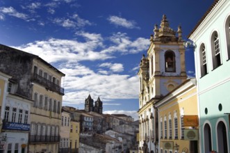 Nossa Senhora do Rosário dos Pretos Church, Pelourinho, Salvador, Bahia, Brazil