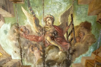 Fresco, Ordem Terceira de São Francisco Church, Pelourinho, Salvador, Bahia, Brazil