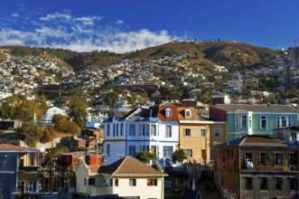 Aerial View, Concepción, Valparaiso, Chile