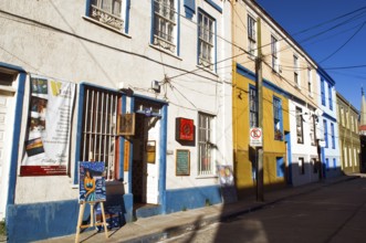 Coloured Houses, Concepción, Valparaiso, Chile