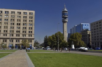 General Bernardo O' Higgins Boulevard, Torre Entel, Los Libertadores Square, Santiago, Chile