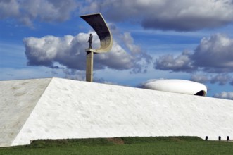 Juscelino Kubitschek Memorial, Eixo Monumental, Brasília, DF, Brazil