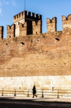 Castelvecchio (Old castle). Verona, Province of Verona, Italy. 10.12.2012