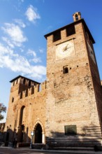 Tower of Castelvecchio. Verona, Province of Verona, Italy. 10.12.2012