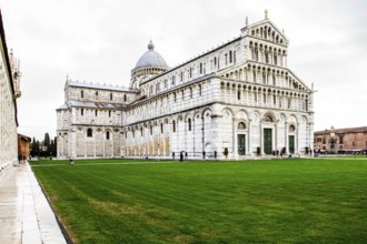 Cathedral of Pisa (Duomo) at Piazza dei Miracoli, or Piazza del Duomo (Cathedral Square). Pisa,
