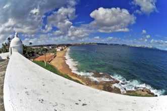 Fort of Monte Serrat (São Felipe), Todos os Santos Bay, Salvador, Bahia, Brazil
