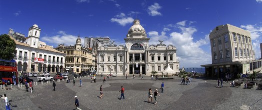 Rio Branco Palace, Prefeitura Municipal de Salvador, Tomé de Souza square, Salvador, Bahia, Brazil