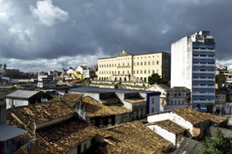 Houses, Pelourinho, Salvador, Bahia, Brazil