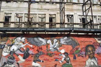 Grafite, Praça da Sé, Salvador, Bahia, Brazil