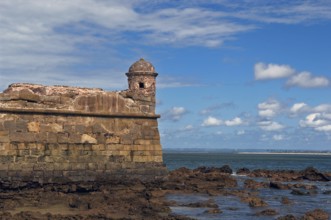 Ruins of Fortress of Tapirandu, Morro de São Paulo, Ilha de Tinharé, Bahia, Brazil