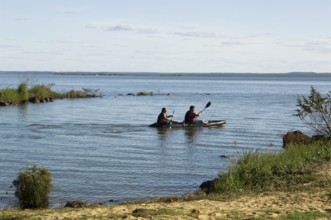 Fishmen, Graciosa Beach, Palmas Lake, Tocantins River, Palmas, Tocantins, Brazil