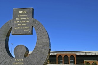 Geodésico do Brasil Mark Center, Araguaia and Government Palace, Girassóis Square, Palmas,