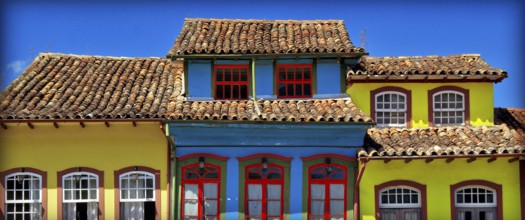 Houses, Ouro Preto, Minas Gerais, Brazil