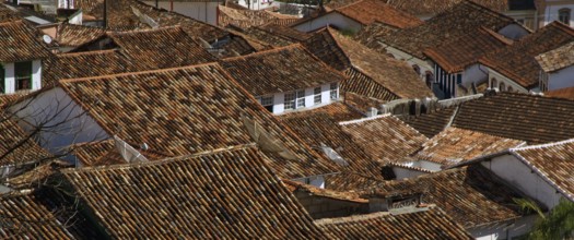 Roofs, Ouro Preto, Minas Gerais, Brazil