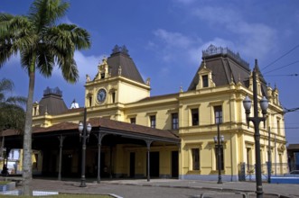 Station of Valongo, Largo Marquês de Monte Alegre, Santos, São Paulo, Brazil