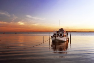 Sunset, Graciosa Beach, Palmas Lake, Tocantins River, Palmas, Tocantins, Brazil