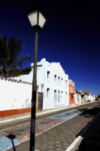 Lamp, Houses, Direita Street, Pirinópolis, Goiás, Brazil