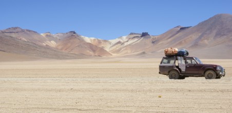 Deserto de Dali - Reserva nacional de fauna andina Eduardo Abaroa - Deserto do Lipez - Departamento