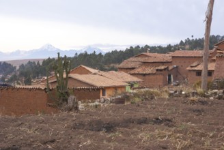 Chinchero, Worth Sacred of Los Incas, Region of Cusco, Lima, Peru